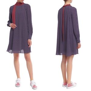 Kenzo Long Sleeve Print Dress